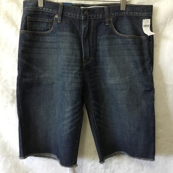 Gap Jeans Blue Men Zip Fly Shorts - Picture 2 of 12